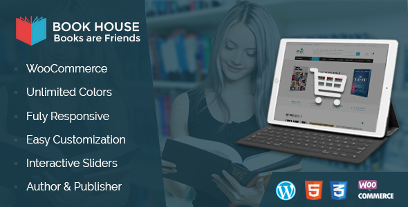 Book House Preview Wordpress Theme - Rating, Reviews, Preview, Demo & Download