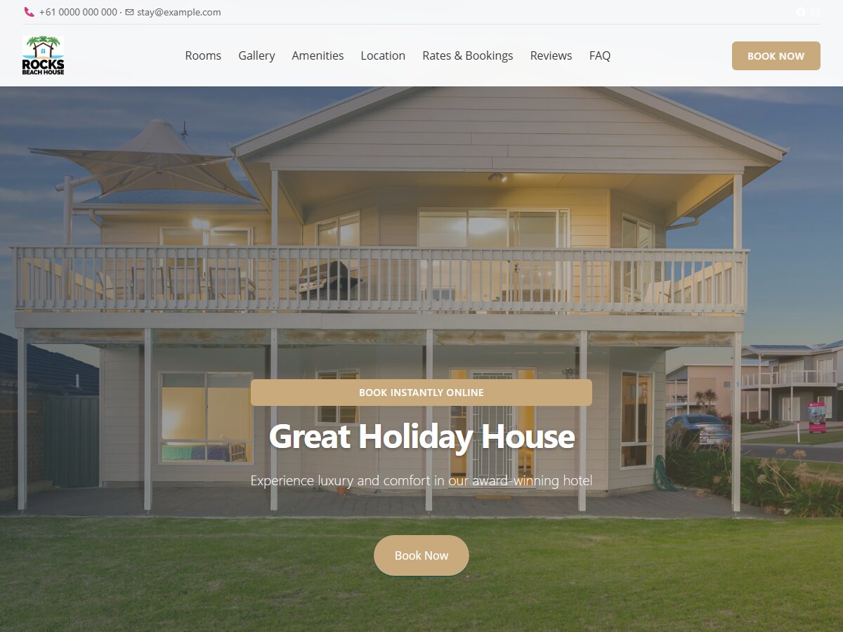 Book It Preview Wordpress Theme - Rating, Reviews, Preview, Demo & Download