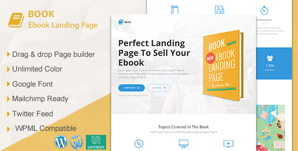 Book Preview Wordpress Theme - Rating, Reviews, Preview, Demo & Download