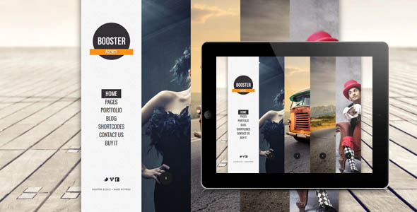 BOOSTERIUS Preview Wordpress Theme - Rating, Reviews, Preview, Demo & Download
