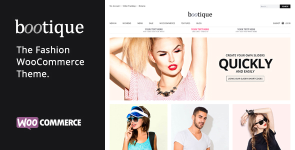 Bootique Preview Wordpress Theme - Rating, Reviews, Preview, Demo & Download