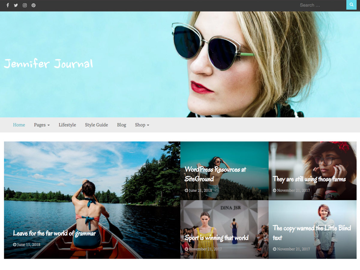 Bootstrap Journal Preview Wordpress Theme - Rating, Reviews, Preview, Demo & Download