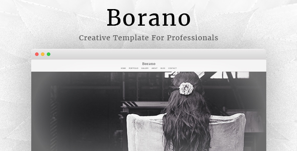 Borano Preview Wordpress Theme - Rating, Reviews, Preview, Demo & Download