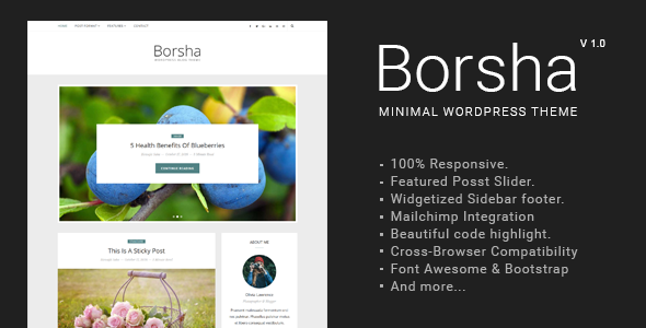 Borsha Preview Wordpress Theme - Rating, Reviews, Preview, Demo & Download