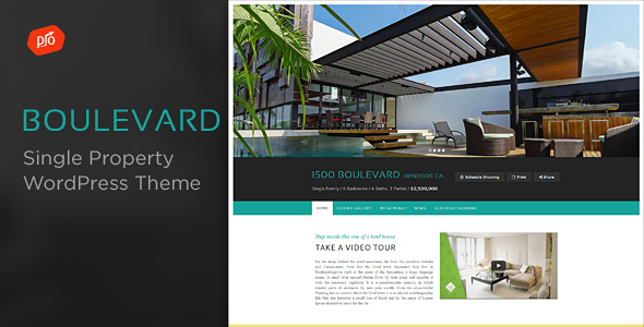 Boulevard Preview Wordpress Theme - Rating, Reviews, Preview, Demo & Download