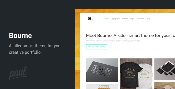 Bourne Preview Wordpress Theme - Rating, Reviews, Preview, Demo & Download