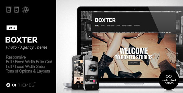 Boxter Preview Wordpress Theme - Rating, Reviews, Preview, Demo & Download