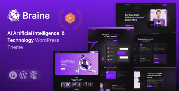 Braine Preview Wordpress Theme - Rating, Reviews, Preview, Demo & Download