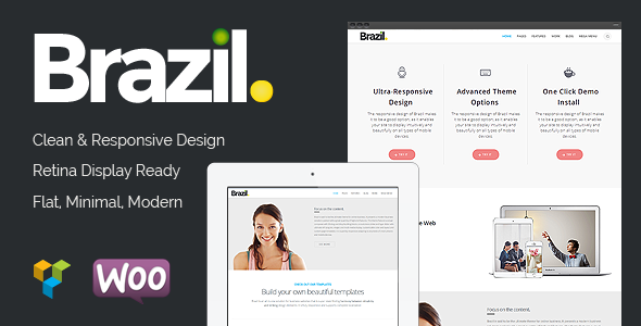 Brazil Preview Wordpress Theme - Rating, Reviews, Preview, Demo & Download