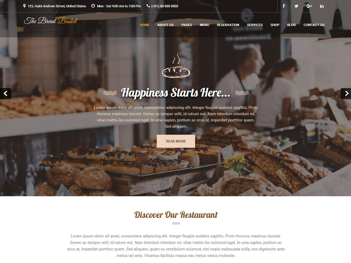 Bread And Preview Wordpress Theme - Rating, Reviews, Preview, Demo & Download