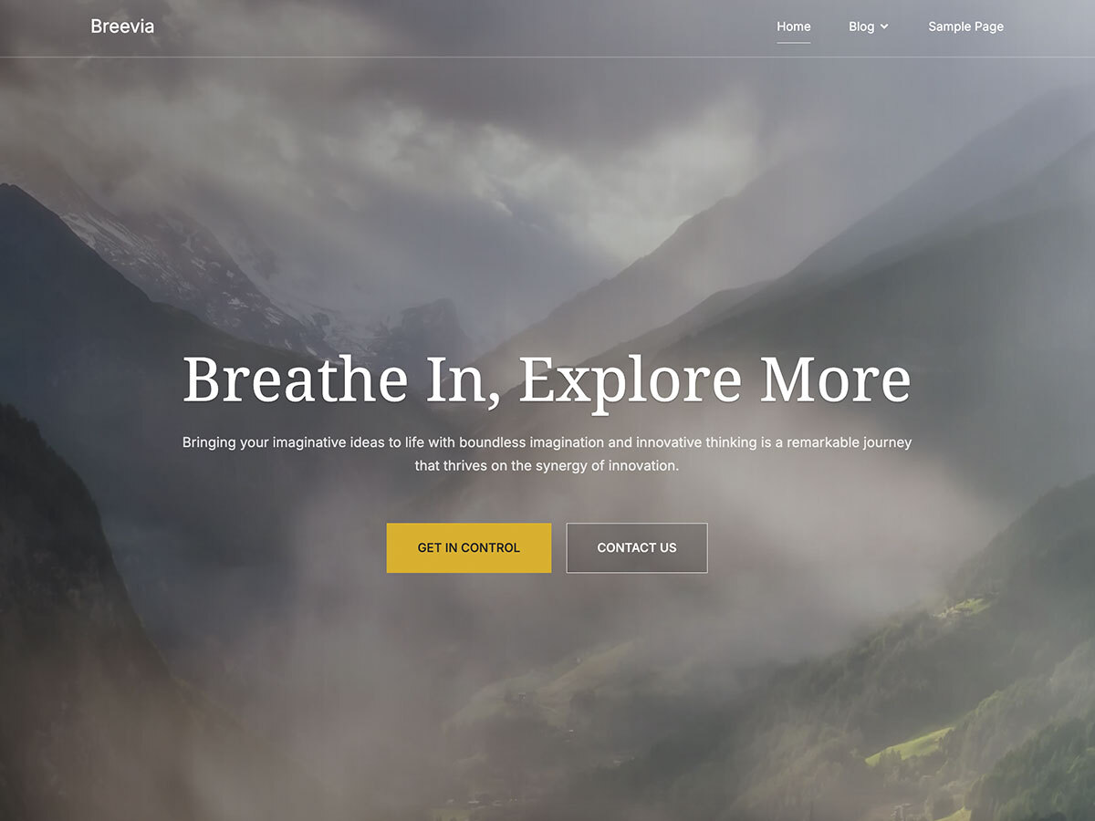 Breevia Preview Wordpress Theme - Rating, Reviews, Preview, Demo & Download