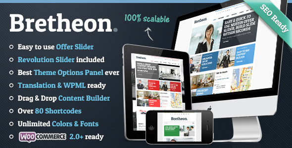 Bretheon Premium Preview Wordpress Theme - Rating, Reviews, Preview, Demo & Download