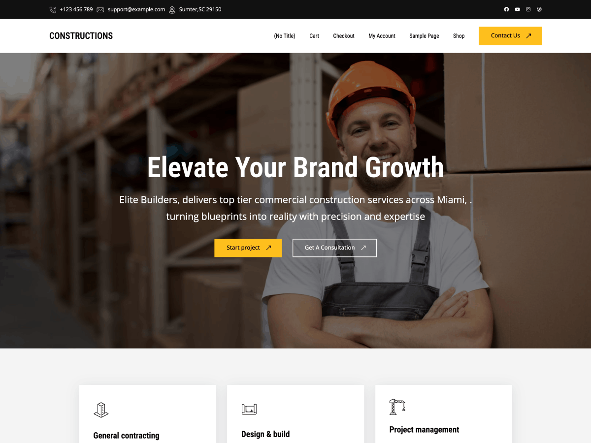 Brick Beam Preview Wordpress Theme - Rating, Reviews, Preview, Demo & Download