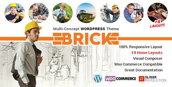 Brick Preview Wordpress Theme - Rating, Reviews, Preview, Demo & Download