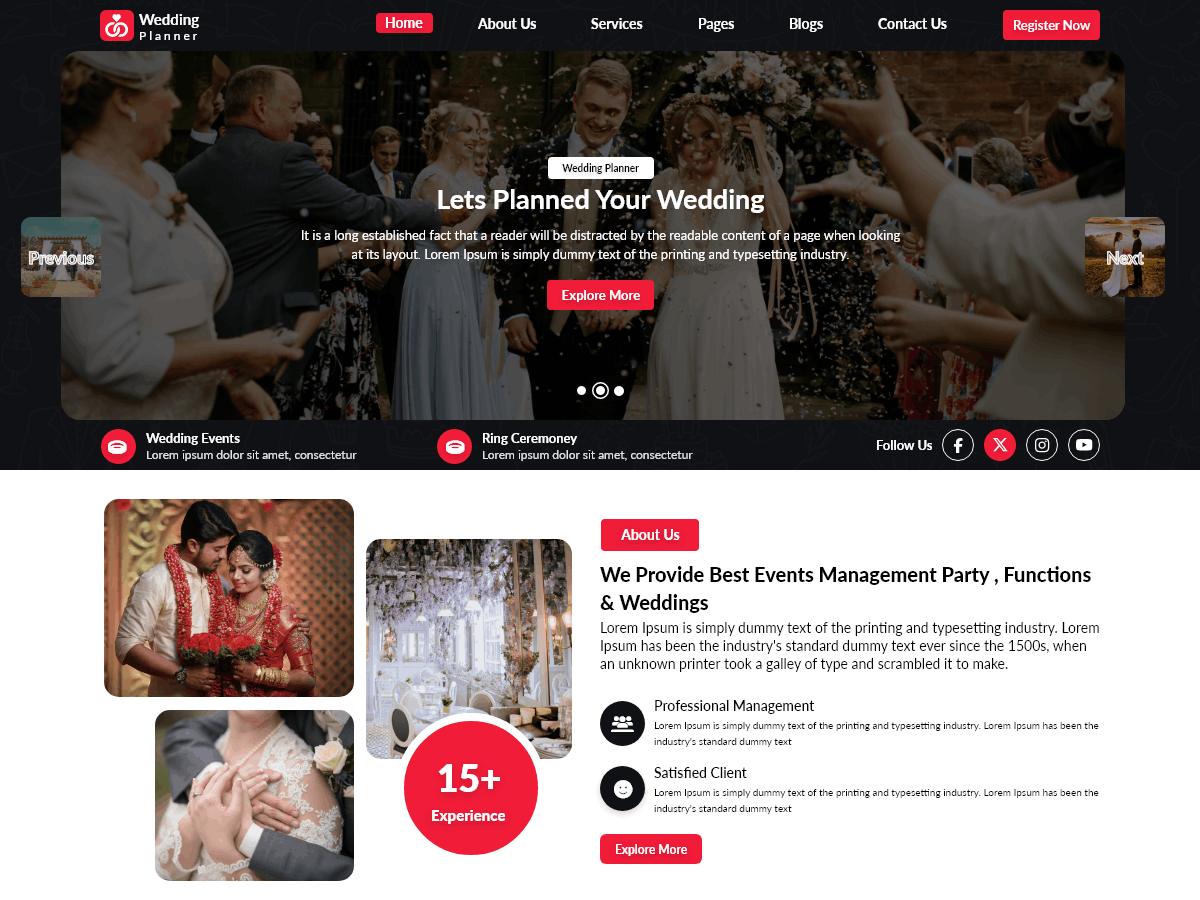 Bridal Store Preview Wordpress Theme - Rating, Reviews, Preview, Demo & Download