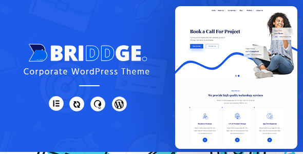 Briddge Preview Wordpress Theme - Rating, Reviews, Preview, Demo & Download