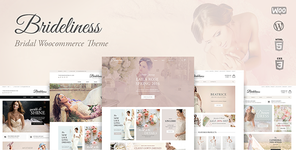 Brideliness Preview Wordpress Theme - Rating, Reviews, Preview, Demo & Download