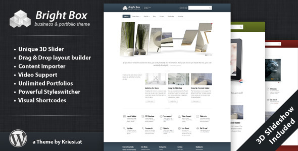 BrightBox Preview Wordpress Theme - Rating, Reviews, Preview, Demo & Download
