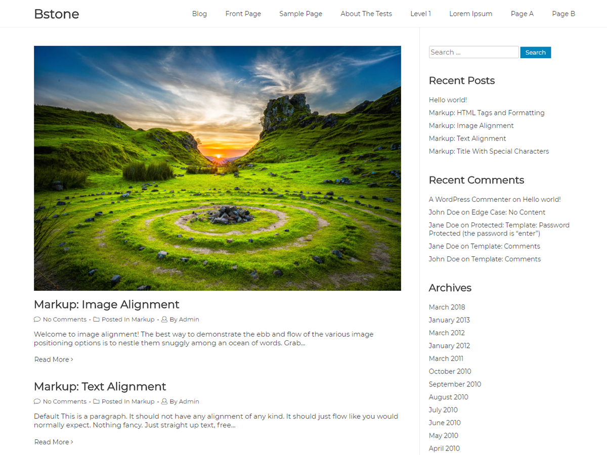 Bstone Preview Wordpress Theme - Rating, Reviews, Preview, Demo & Download