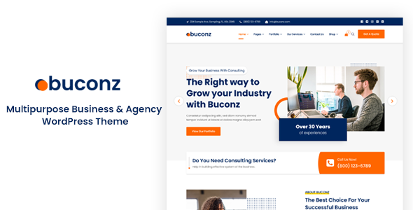 Buconz Preview Wordpress Theme - Rating, Reviews, Preview, Demo & Download