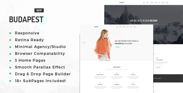 Budapest Preview Wordpress Theme - Rating, Reviews, Preview, Demo & Download