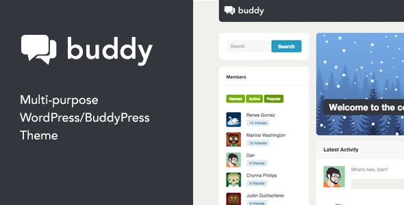 Buddy Preview Wordpress Theme - Rating, Reviews, Preview, Demo & Download
