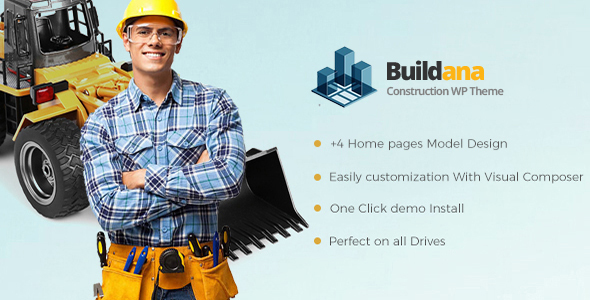 Buildana Preview Wordpress Theme - Rating, Reviews, Preview, Demo & Download