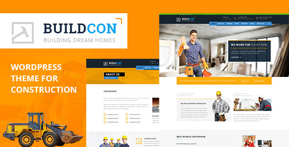 Buildcon Preview Wordpress Theme - Rating, Reviews, Preview, Demo & Download