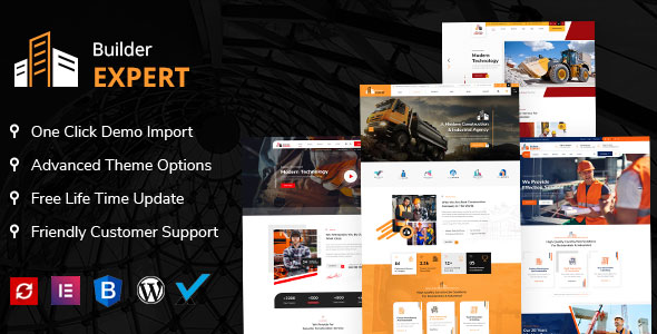 Builder Expert Preview Wordpress Theme - Rating, Reviews, Preview, Demo & Download