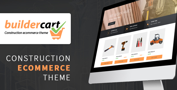 BuilderCart Preview Wordpress Theme - Rating, Reviews, Preview, Demo & Download