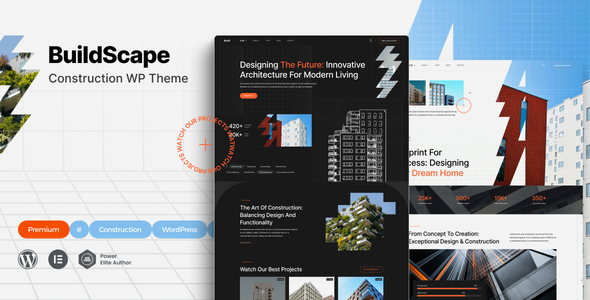 BuildScape Preview Wordpress Theme - Rating, Reviews, Preview, Demo & Download