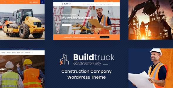 BuildTruck Preview Wordpress Theme - Rating, Reviews, Preview, Demo & Download