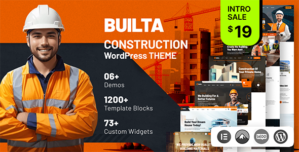 Builta Preview Wordpress Theme - Rating, Reviews, Preview, Demo & Download