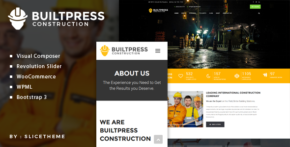 BuiltPress Preview Wordpress Theme - Rating, Reviews, Preview, Demo & Download