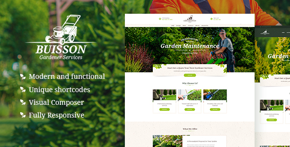 Buisson Preview Wordpress Theme - Rating, Reviews, Preview, Demo & Download