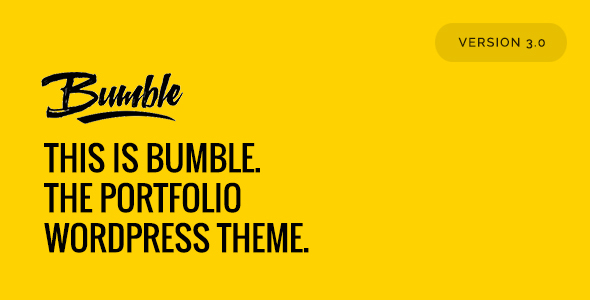 Bumble Preview Wordpress Theme - Rating, Reviews, Preview, Demo & Download