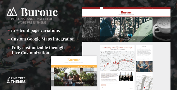 Burouc Preview Wordpress Theme - Rating, Reviews, Preview, Demo & Download