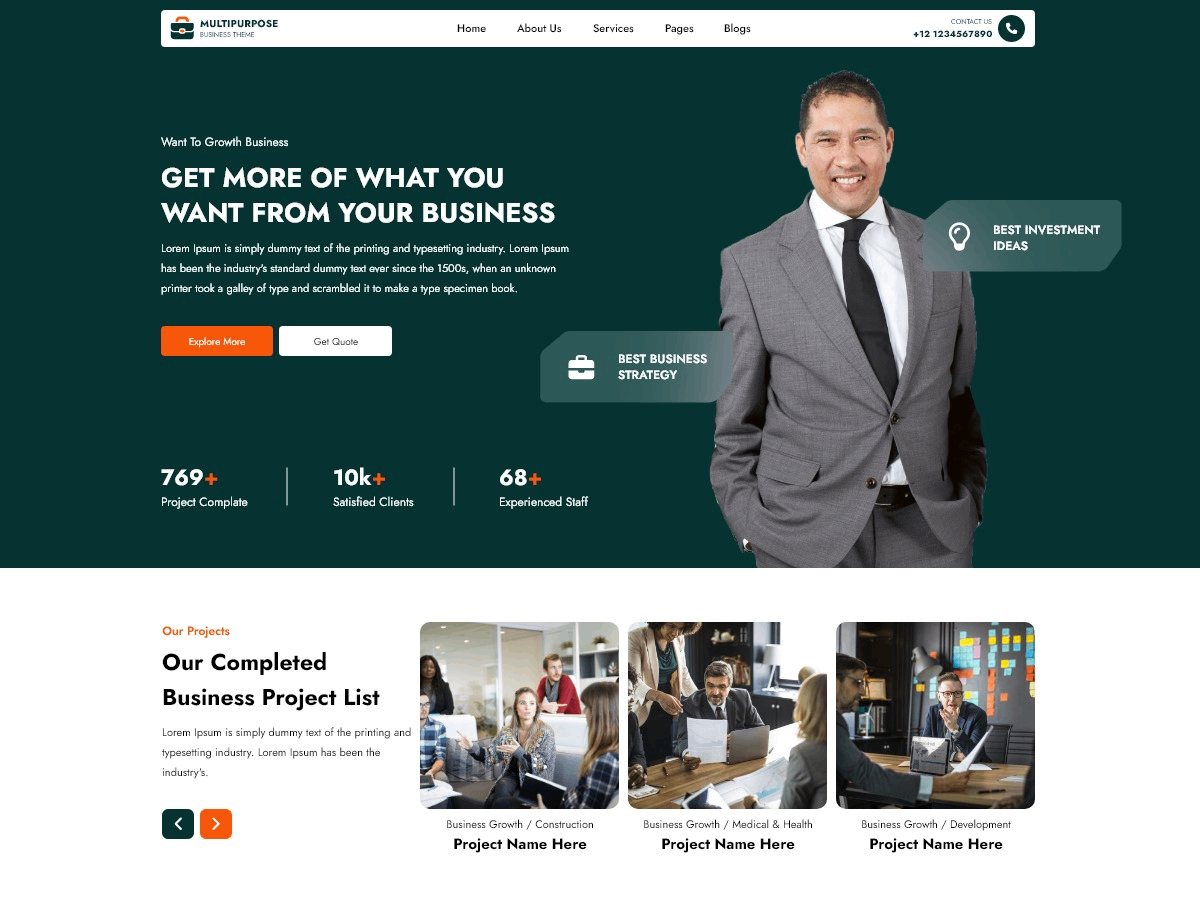 Business Community Preview Wordpress Theme - Rating, Reviews, Preview, Demo & Download