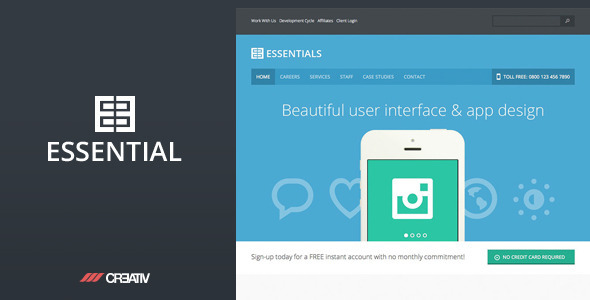 Business Essentials Preview Wordpress Theme - Rating, Reviews, Preview, Demo & Download