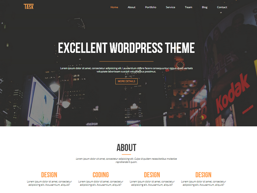 Business One Preview Wordpress Theme - Rating, Reviews, Preview, Demo & Download