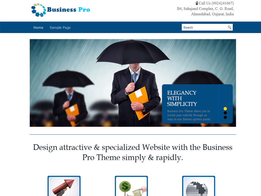 Business Pro Preview Wordpress Theme - Rating, Reviews, Preview, Demo & Download