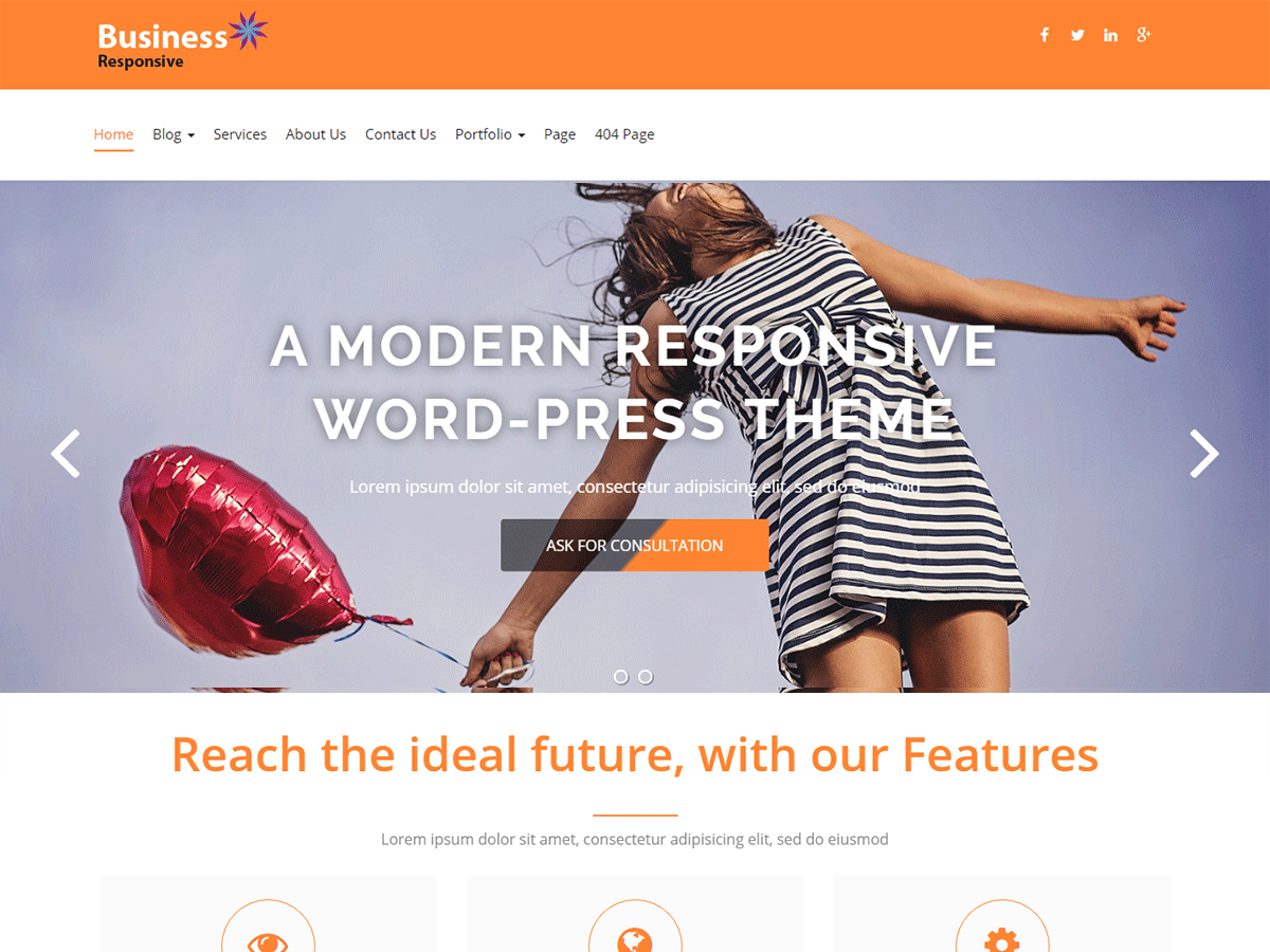 Business Responsiveness Preview Wordpress Theme - Rating, Reviews, Preview, Demo & Download