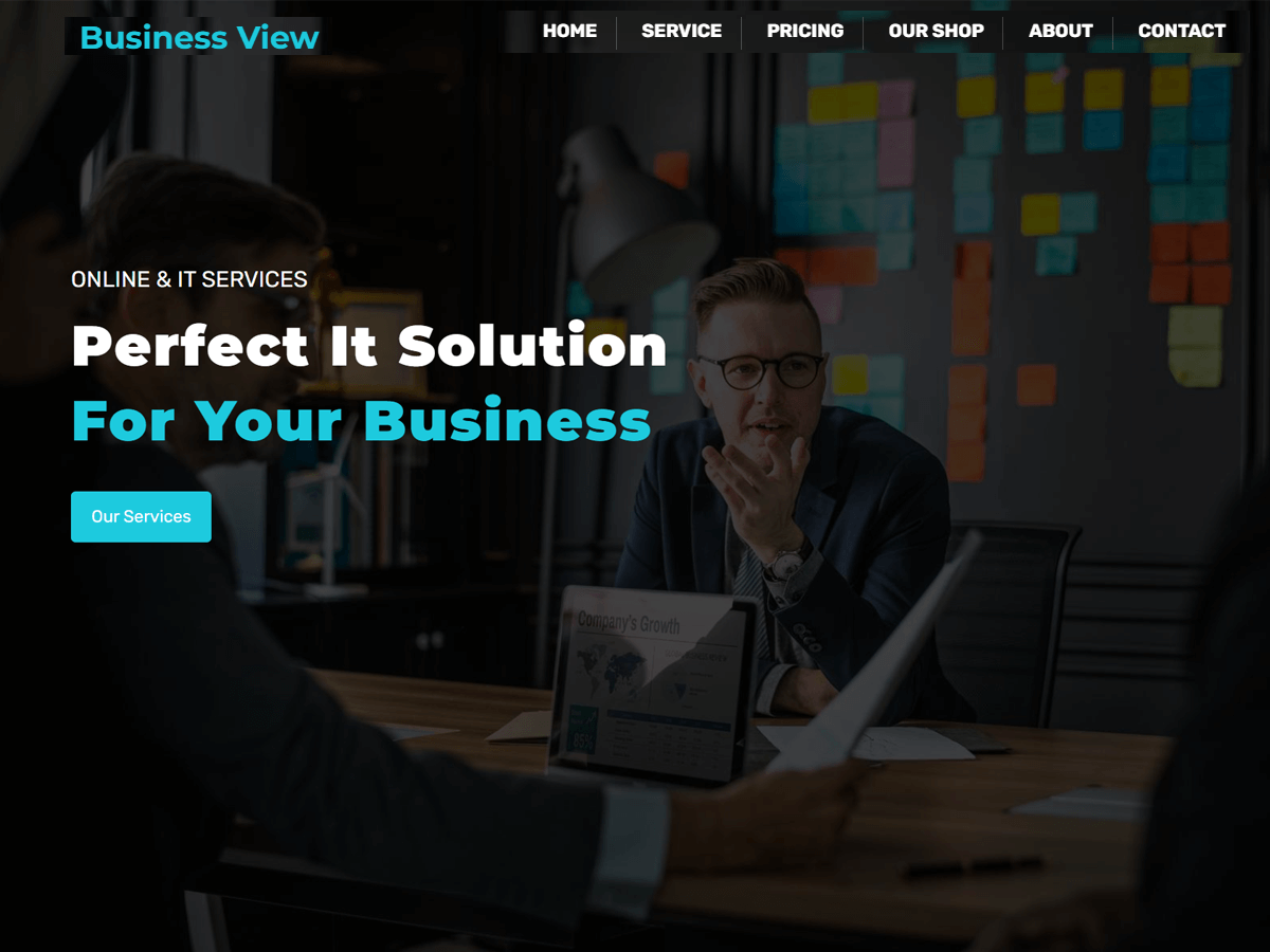Business View Preview Wordpress Theme - Rating, Reviews, Preview, Demo & Download