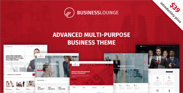 BusinessLounge Preview Wordpress Theme - Rating, Reviews, Preview, Demo & Download