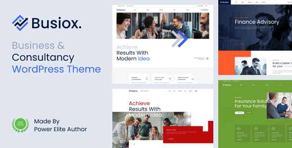 Busiox Preview Wordpress Theme - Rating, Reviews, Preview, Demo & Download