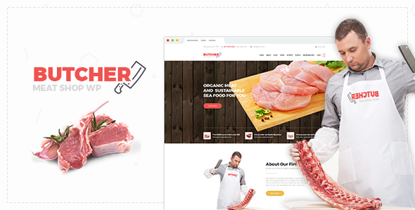 Butcher Preview Wordpress Theme - Rating, Reviews, Preview, Demo & Download