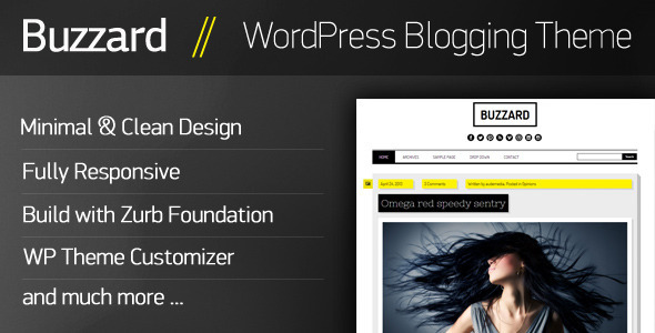 Buzzard Preview Wordpress Theme - Rating, Reviews, Preview, Demo & Download