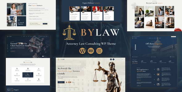 ByLaw Preview Wordpress Theme - Rating, Reviews, Preview, Demo & Download