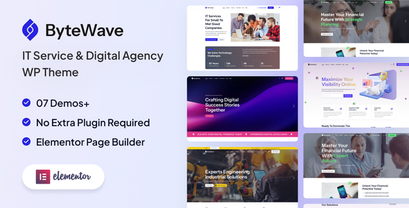 Bytewave Preview Wordpress Theme - Rating, Reviews, Preview, Demo & Download