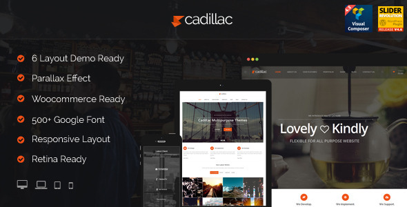 Cadillac Preview Wordpress Theme - Rating, Reviews, Preview, Demo & Download